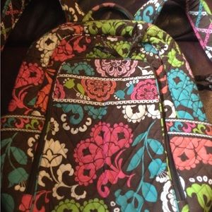 Vera Bradley RETIRED LOLA Large Campus Backpack